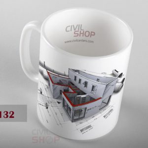 ماگ سرامیکی کد ۱۳۲