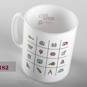 ماگ سرامیکی کد ۱۸۲