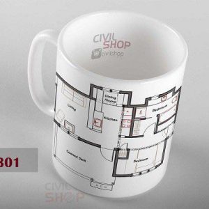 ماگ سرامیکی کد ۳۰۱