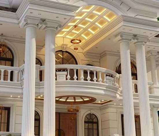 نمای رومی ساختمان ها